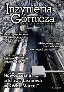 Inżynieria Górnicza wydanie nr 1/2016