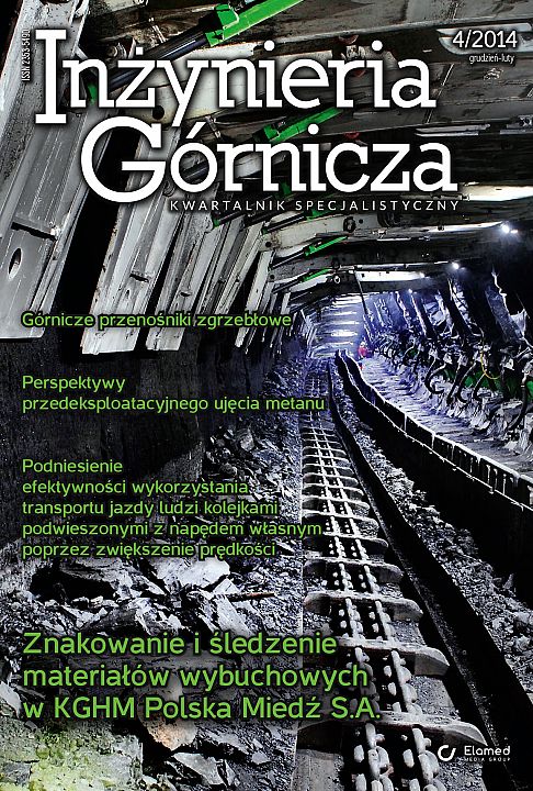 Inżynieria Górnicza wydanie nr 4/2014