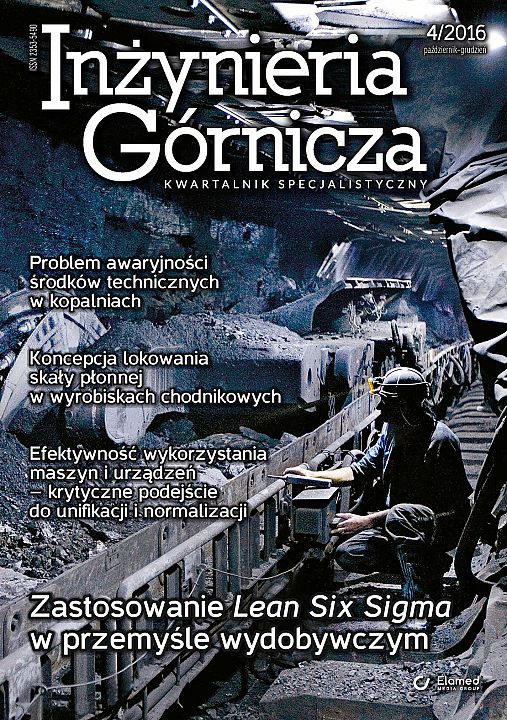 Inżynieria Górnicza wydanie nr 4/2016