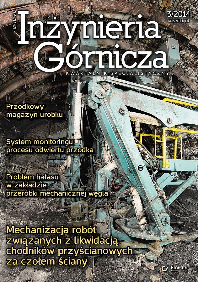 Inżynieria Górnicza wydanie nr 3/2014